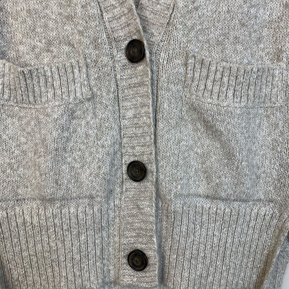 Hollister Tan Cardigan Sweater - Picture 2 of 5